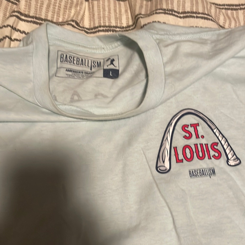 Baseballism St. Louis shirt only can get at St. Louis location